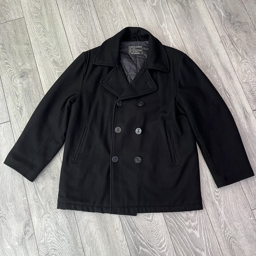 Vintage navy pea coat - vintage, us