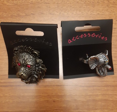 Bundle animal rings lion - rings,