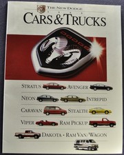 1995 Dodge Brochure Viper