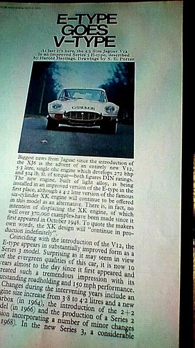 Motor v12 e type - ""motor, e-type