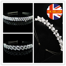 Diamond Jewel Gems Pearl Headband Crystal Women Hair Band Girl Ladies Headwear