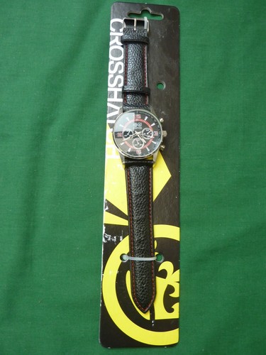 Crosshatch chronograph watch - crosshatch,