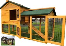 5FT OUTDOOR RABBIT HUTCH AND