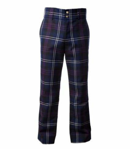 Tartan trews golf trousers - tartan,