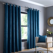 Thermal Eyelet Curtains Pair