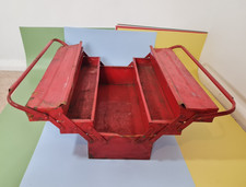 Large Vintage Cantilever Toolbox - 21 Inches Long