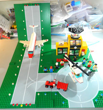 Lego Town 6392 Airport Complete Instructions Vintage All  mini figs