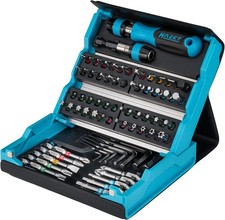 HAZET SmartCase Bit Set 2200SC-1 I 69-Piece Tool Bit Set, Drive: Hexagonal 6.3