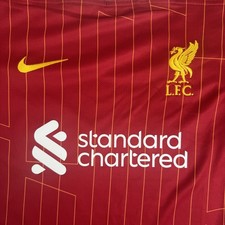 Rare Original Liverpool 2024/2025 Home Football Shirt XL