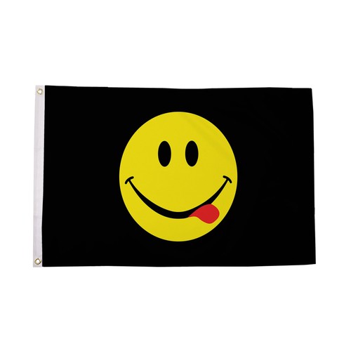 Flagtex smiley face acid flag - flagtex,