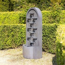 Tiered Cascading Wall Zinc