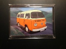 White / orange VW Volkswagen