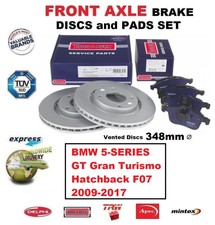 FRONT BRAKE PADS + DISCS 348mm