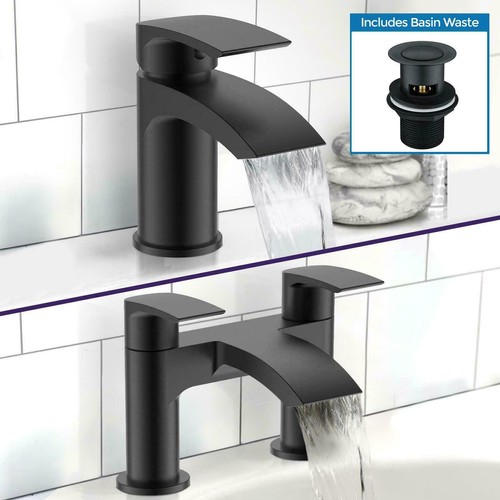 Bathroom modern waterfall - bathroom,