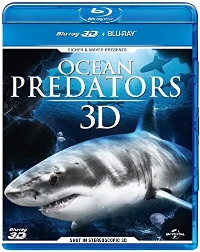 Ocean predators blu ray 3d - 3d, [blu-ray