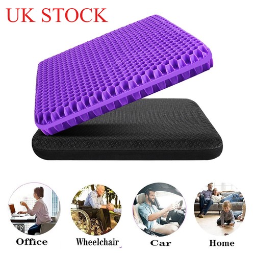Gel seat cushion for - seat, long
