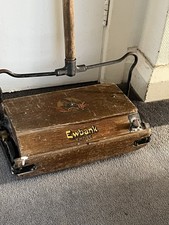 vintage 1920s wooden ewbank empire carpet sweeper with handle