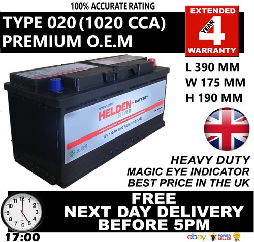 Car battery ybx5020 equivalent - battery,