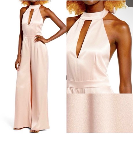 Leith blush halter wide - blush,