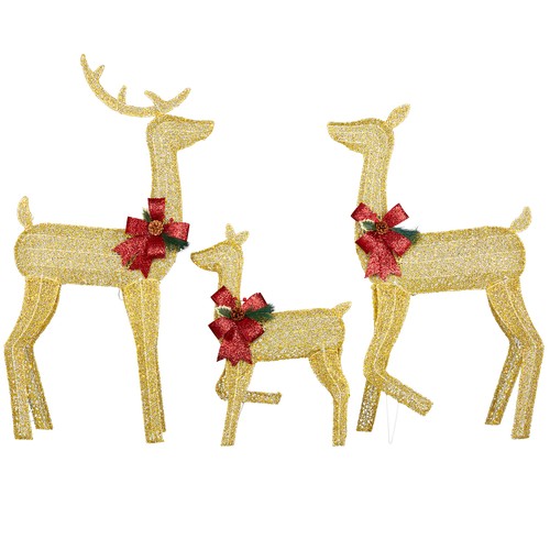 3pcs pre lit christmas - 2d,
