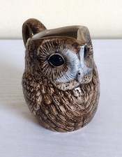 Quail Ceramics Tawny Owl Small Jug Creamer