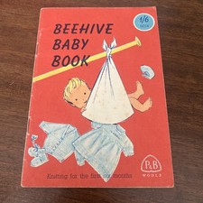 VINTAGE  BEEHIVE  BABY BOOKS P/B WOOLS 