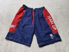 Team Gb 2012 Swim Shorts Trunks Adidas Mens Medium London Olympics