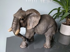 Vivid Arts - Real Life Large Elephant Garden Ornament Size B XRL-ELPH-B