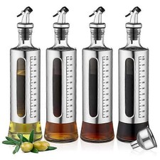 4 Pack Oil Bottle, 300Ml Olive