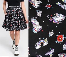 Hell Bunny Skirt Women XL