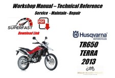 Husqvarna TR650 TR 650 TERRA