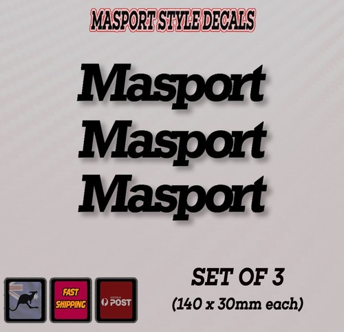 Masport style sticker set 3 - style,