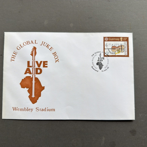Vintage live aid stamped - vintage,