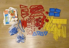 Plastic Meccano Set  Vintage