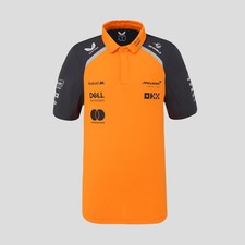 McLaren Racing F1 Official Team 2025 Polo Shirt Kids - Papaya