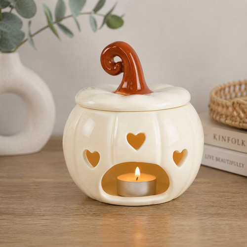 White curly pumpkin oil - oil, burner