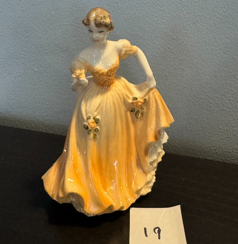 Coalport porcelain figurine - coalport,