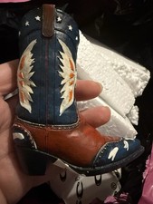Vintage Cowboy Boot Ornament