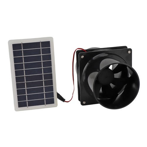 12v solar exhaust fan round - 6,