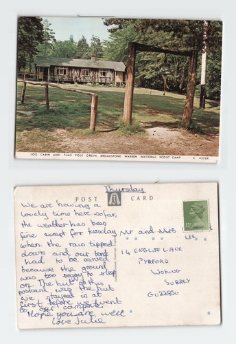 Vintage postcard broadstone - vintage,