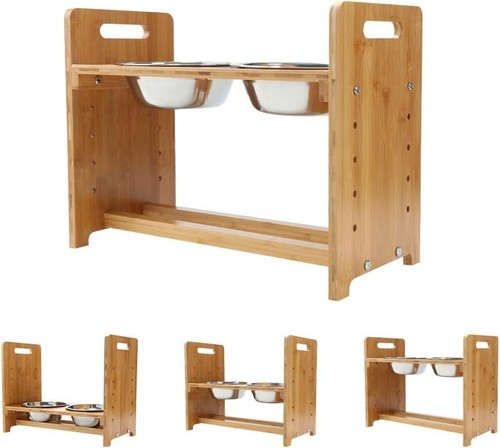 Raised pet bowls elevated - raised, dog