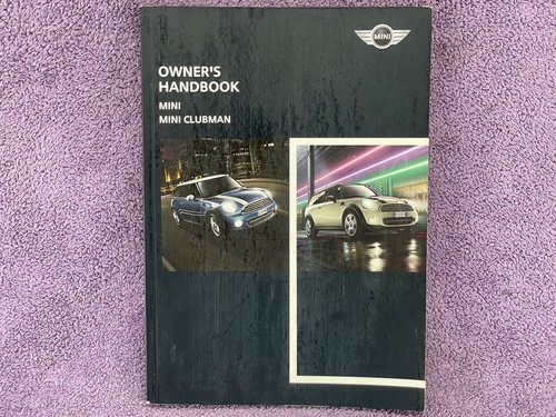 Mini r56 owners manual - mini,