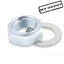 BOLT HARDWARE REAR AXLE NUT FOR KAWASAKI KX125 KX250 2003 - 2008