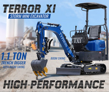 TERROR XI Mini Excavator 1 Ton