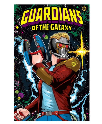 Guardians the galaxy - galaxy, poster
