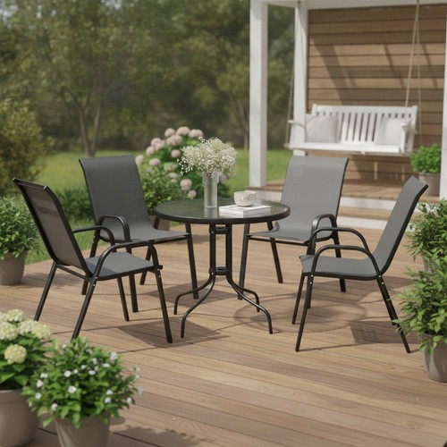 Outsunny piece garden - 5-piece, dining