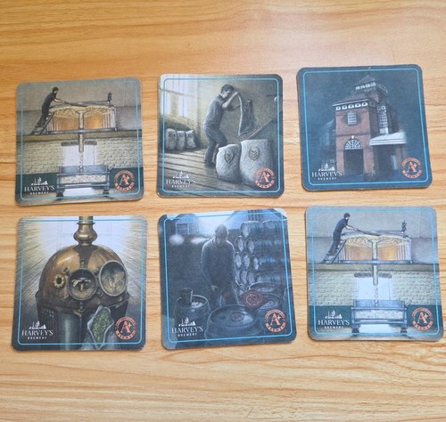 Beer coasters harvey s - x, coasters,