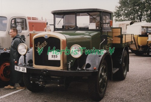 Original photo truck - truck, saurer