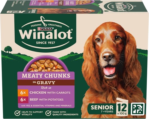 Winalot wet senior dog - -,