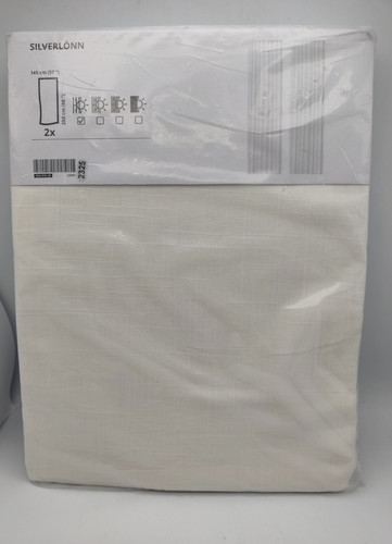 Ikea silverlonn white curtains - ikea,